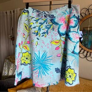 Fresh Produce Abstract Floral A-Line Pull On Skirt
Pastel Size
